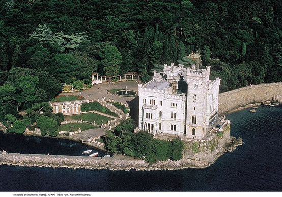 Photo:  The Miramare Castle (Castello di Miramare)